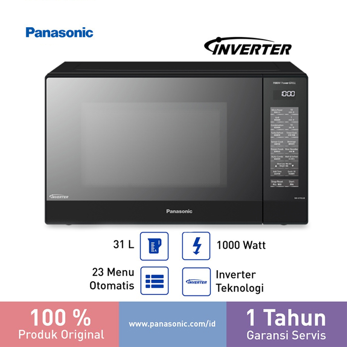 Panasonic Microwave Oven Grill 31 Liter - NNGT65JBTTE